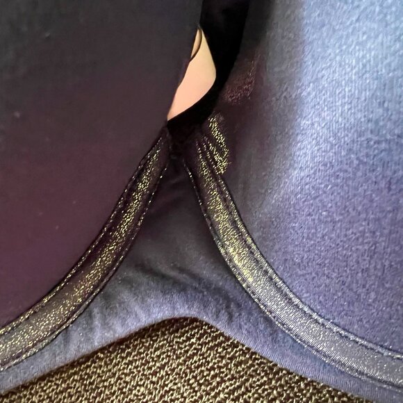 Victoria's Secret Womens Body by Victoria 36C Demi Blue with Sparkles, Black - Picture 6 of 6